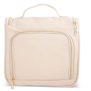 Paige Harper hanging  Beige Cosmetic Bag